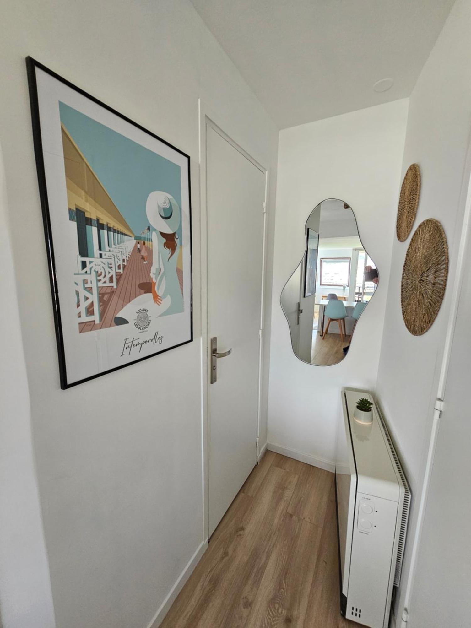 Ocea Marina Appartement Vue Mer Refait A Neuf Avec Parking Privatif Довіль Екстер'єр фото